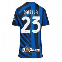 Inter Milan Nicolo Barella #23 Fußballbekleidung Heimtrikot Damen 2024-25 Kurzarm